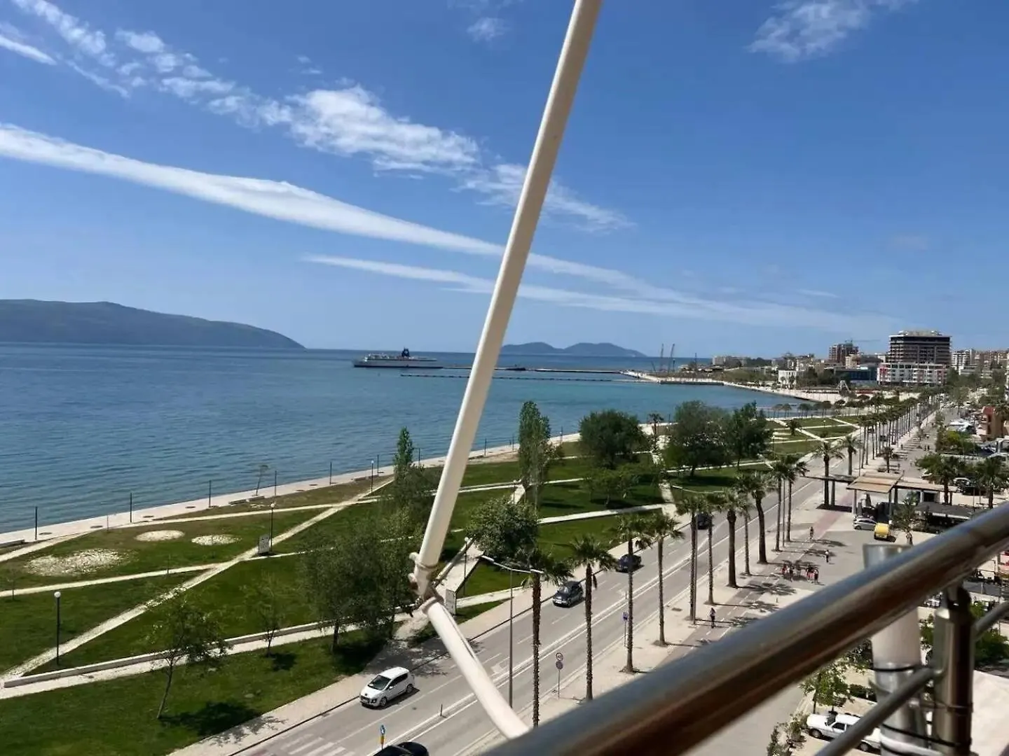 2-Bedroom Beachfront Apartment With 2 Balconies By Apartments Vlora Holidays