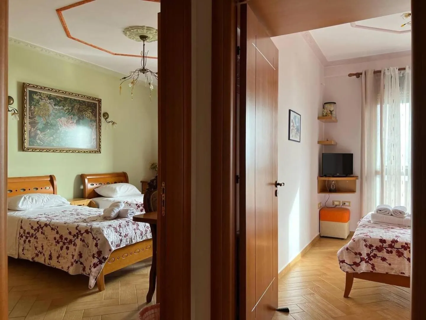 2-Bedroom Beachfront Apartment With 2 Balconies By Apartments Vlora Holidays Albania