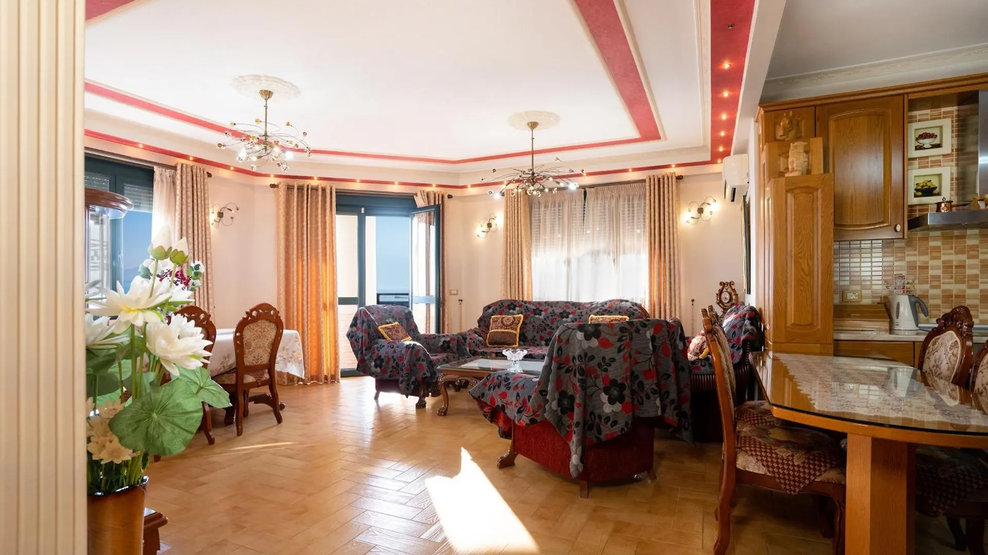 2-Bedroom Beachfront Apartment With Sea View Vlorë